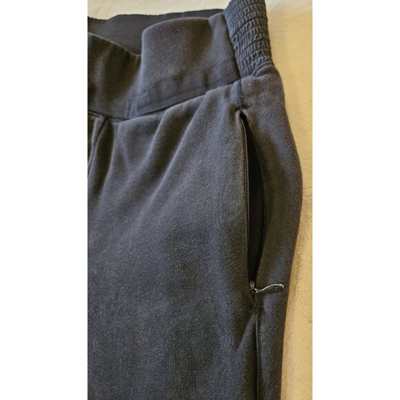 Lululemon Womens thick sweatpants joggers Black Double Pocket Size 2 Read* - Picture 3 of 13